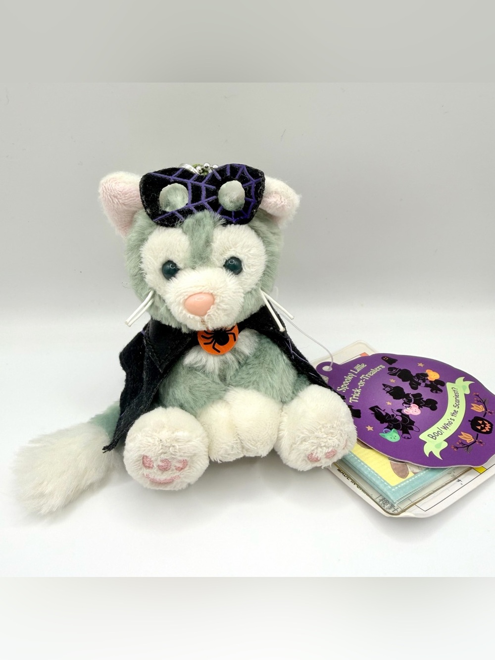 NEW Authentic Tokyo Disney Sea Japan Gelatoni Plush Keychain Duffy Halloween